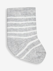 JoJo Maman Bébé Grey Elephant 2-Pack Baby Socks - Image 2 of 3