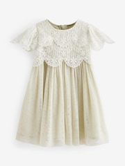 Green Mesh Lace Dress (3mths-7yrs) - Image 5 of 7