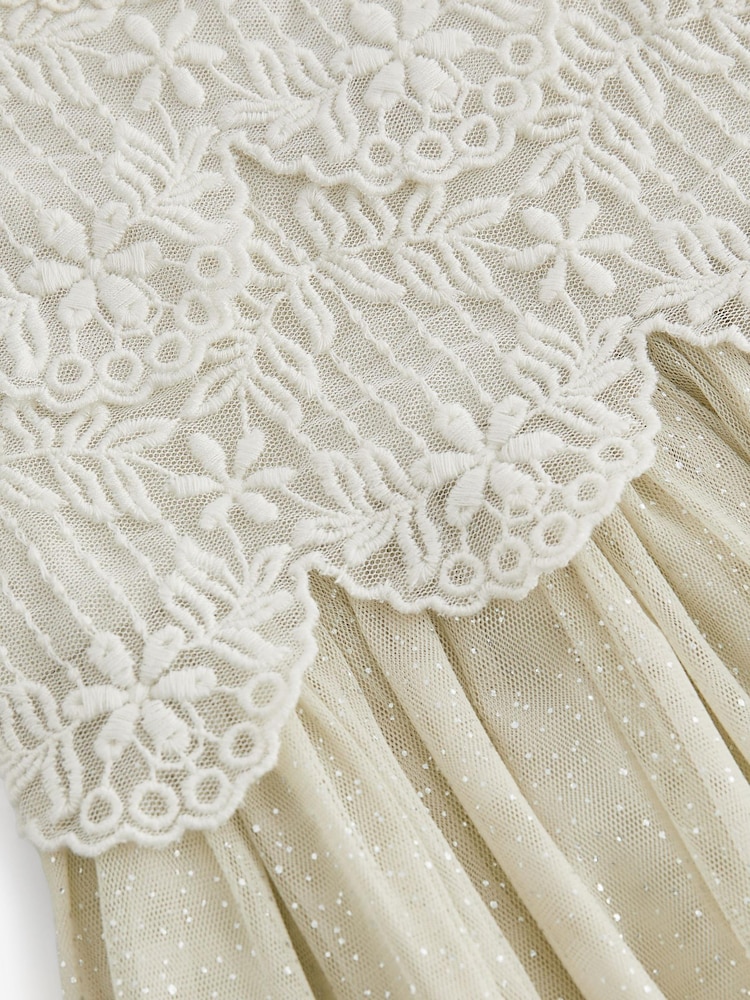 Green Mesh Lace Dress (3mths-7yrs) - Image 7 of 7
