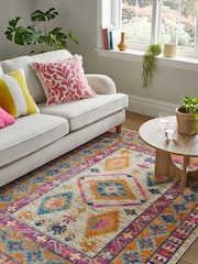 Multi Bright Ebony Oriental Rug - Image 1 of 5