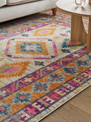 Multi Bright Ebony Oriental Rug - Image 2 of 5