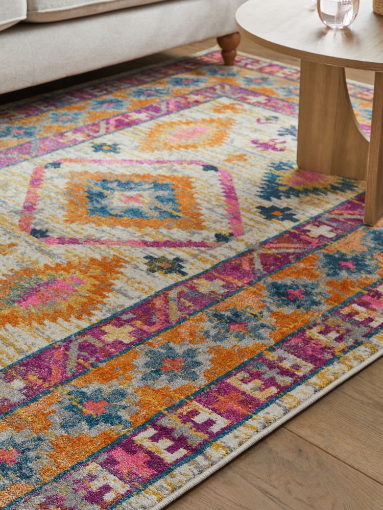 Multi Bright Ebony Oriental Rug - Image 2 of 5