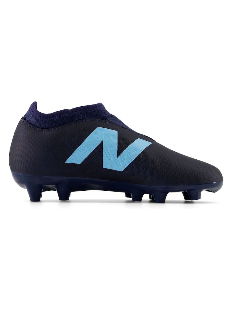 New Balance Blue Boys Tekela Firm Football Boots - Image 2 of 8