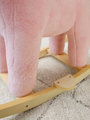 JoJo Maman Bébé Wooden Unicorn Ride-On Toy - Image 5 of 6