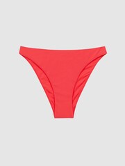 Reiss Coral Miley High Cut Bikini Bottoms - Image 2 of 5