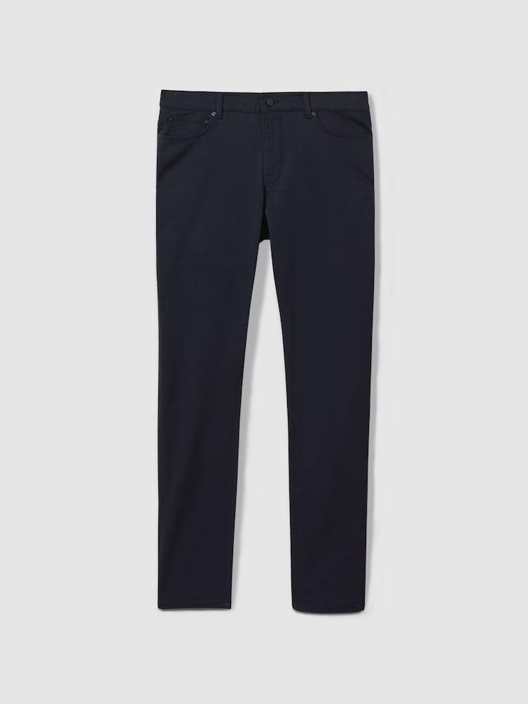 Reiss Indigo Deep Slim Fit Jeans - Image 2 of 6