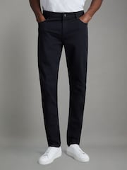Reiss Indigo Deep Slim Fit Jeans - Image 3 of 6