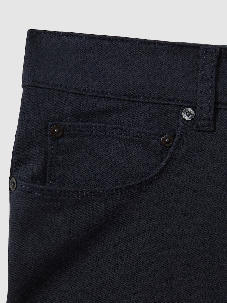 Reiss Indigo Deep Slim Fit Jeans - Image 6 of 6