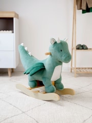 JoJo Maman Bébé Wooden Dragon Ride-On Toy - Image 1 of 6