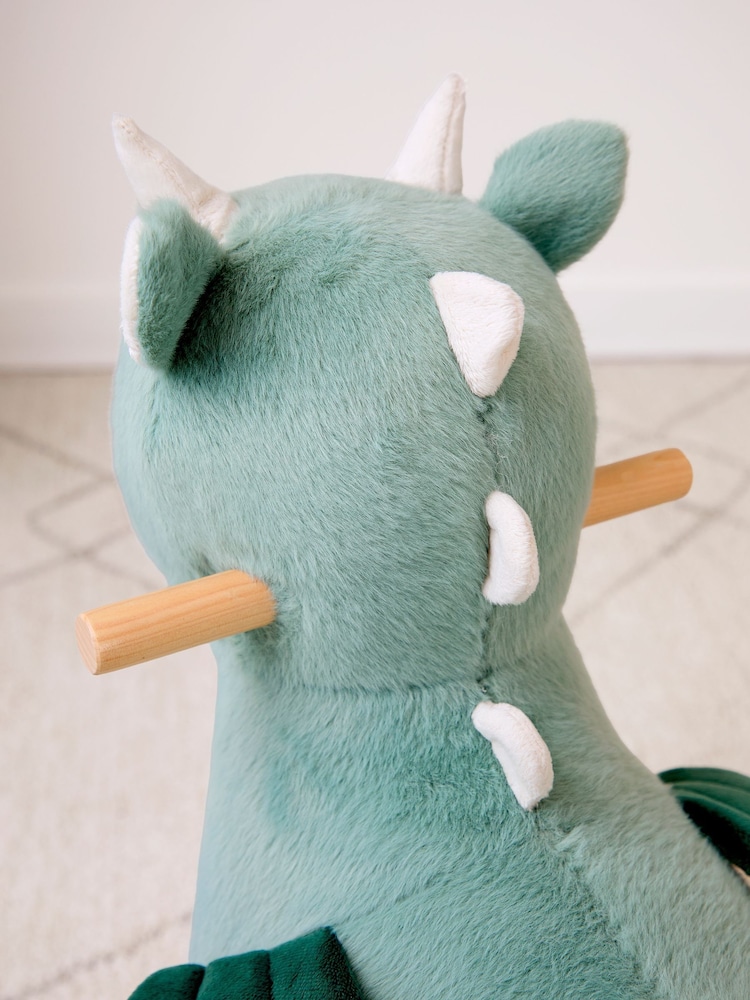 JoJo Maman Bébé Wooden Dragon Ride-On Toy - Image 6 of 6