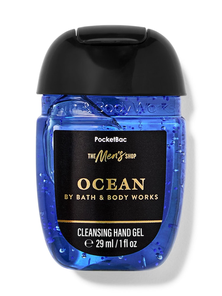 Bath & Body Works Ocean PocketBac Cleansing Hand Gel 29ml - Image 1 of 1 Bath & Body Works Ocean PocketBac Cleansing Hand Gel 29ml - Image 1 of 1