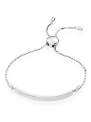 Beaverbrooks Children's Mini B Silver Diamond ID Bracelet - Image 1 of 4