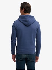 Superdry Blue Vintage Logo Classic Hoodie - Image 2 of 5