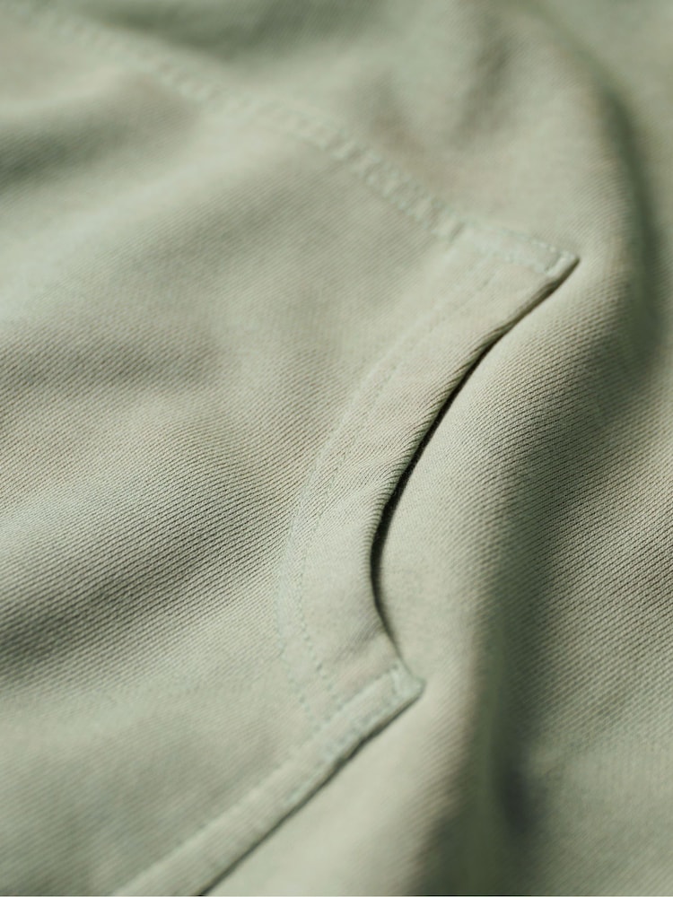 Superdry 100% Coton Micro Logo Brodé Ample Sweat-shirt à capuche - Image 5 of 6