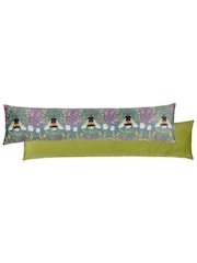 Wylder Zinnia Bee Velvet Draught Excluder Cushion - Imagem 2 de 2