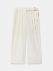Mint Velvet White Cropped Utility Trousers - Image 6 of 7