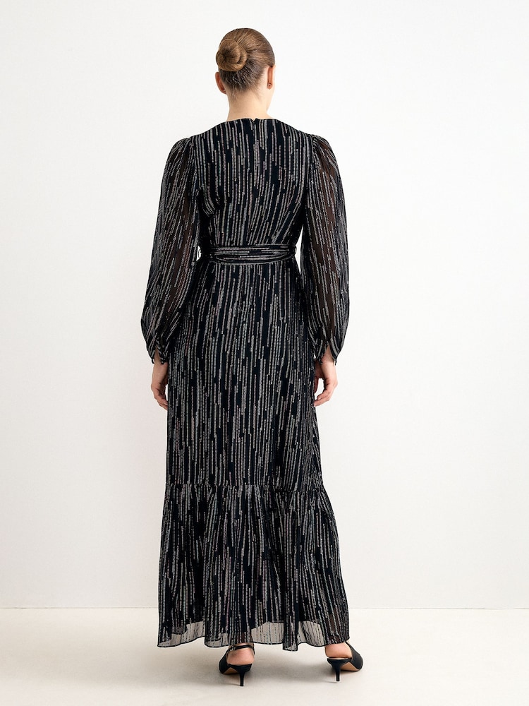 Phase Eight Black Caroline Maxi Dress - Image 2 of 6