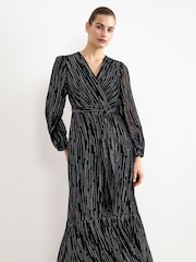 Phase Eight Black Caroline Maxi Dress - Image 3 of 6