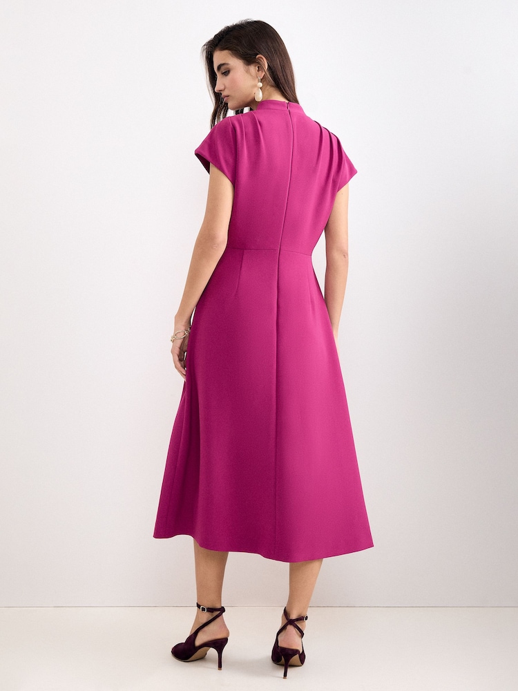 Buy Phase Eight Pink Hanna Pleated Dress from Next USA