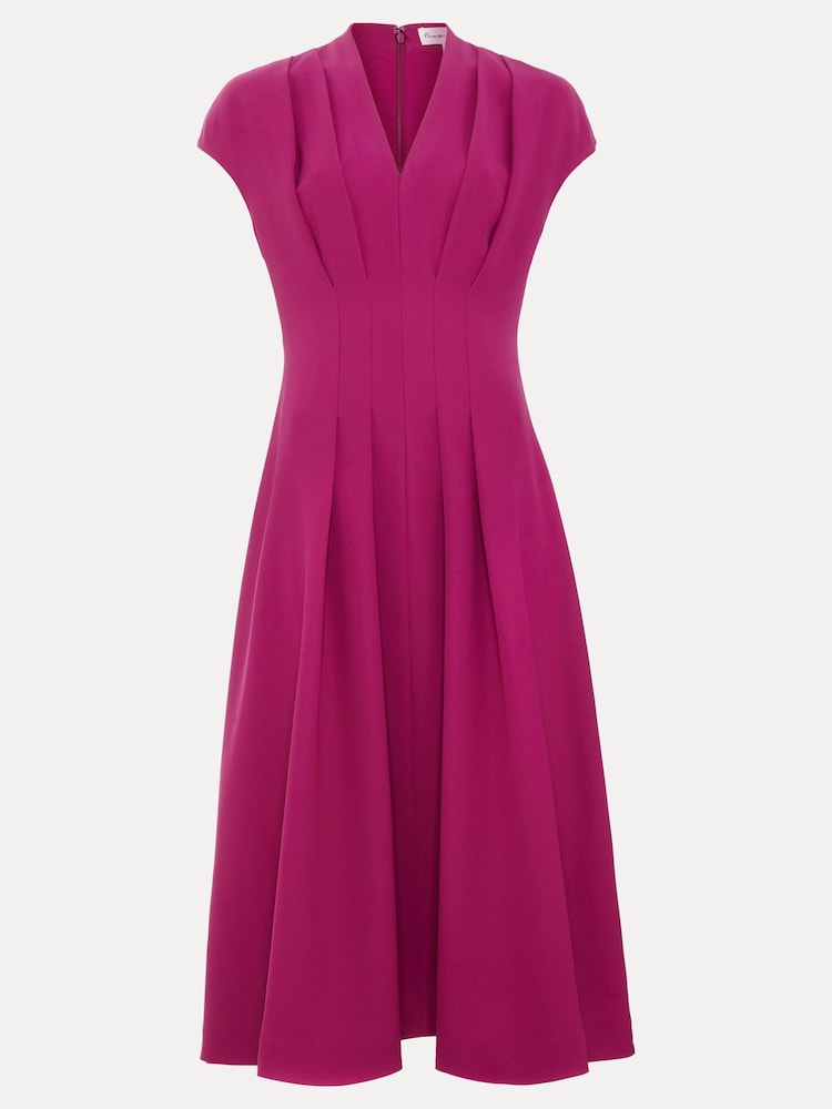 Buy Phase Eight Pink Hanna Pleated Dress from Next USA