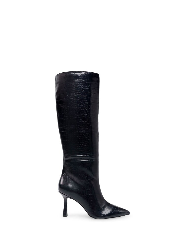 Steve Madden Jazz Up Boot Black Croco - Image 1 of 7