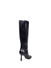 Steve Madden Jazz Up Boot Black Croco - Image 2 of 7