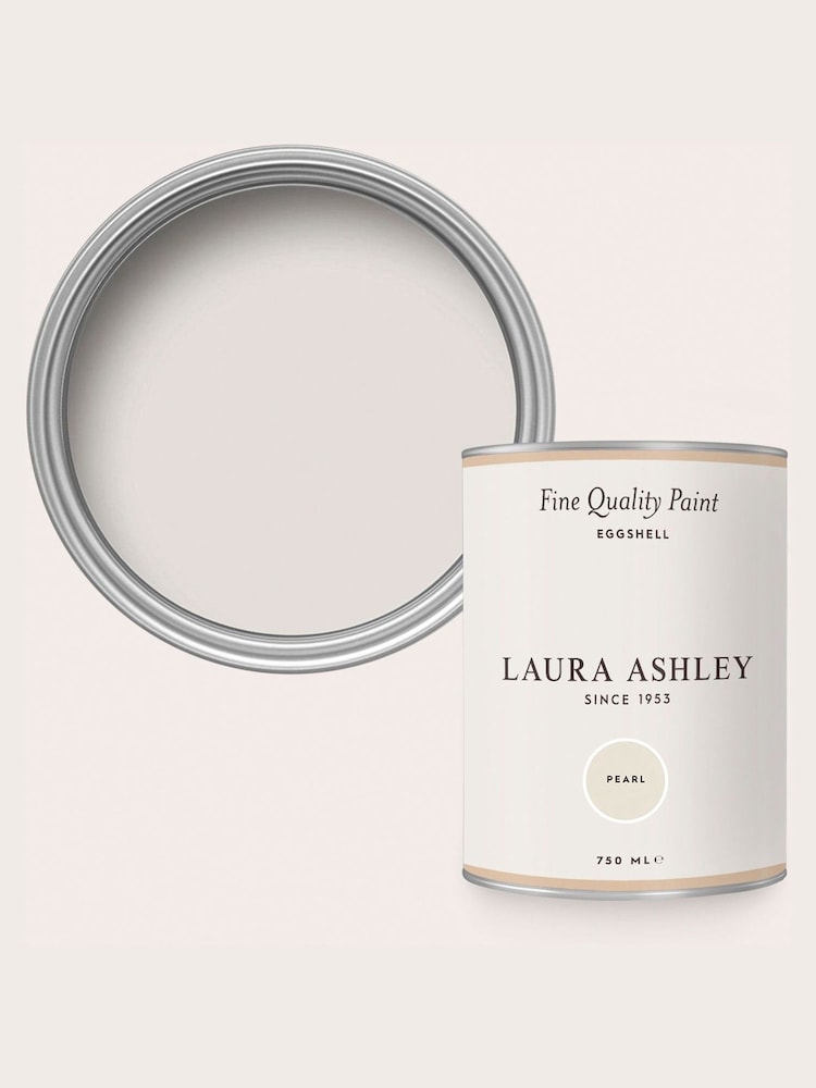 Laura Ashley Pearl White Eggshell 750ml Paint - Image 4 of 4