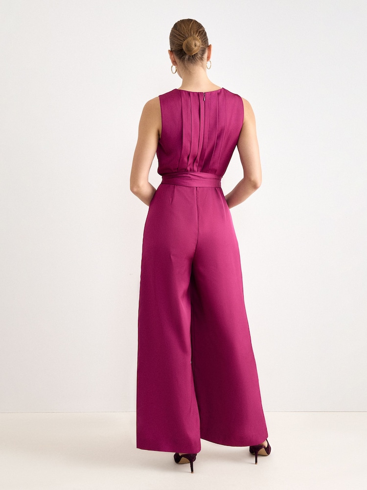 Phase Eight Pink Janine Jumpsuit - Image 2 of 5 Phase Eight Pink Janine Jumpsuit - Image 2 of 5