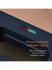 Tower Blue Cavaletto 900W Sandwich Maker - Image 6 of 8