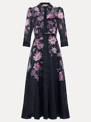 Phase Eight Black Anabelle Shirt Dress - Image 7 of 7