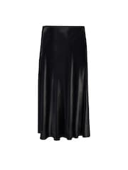 Live Unlimited Black Curve Bias Cut Skirt - Image 4 of 4