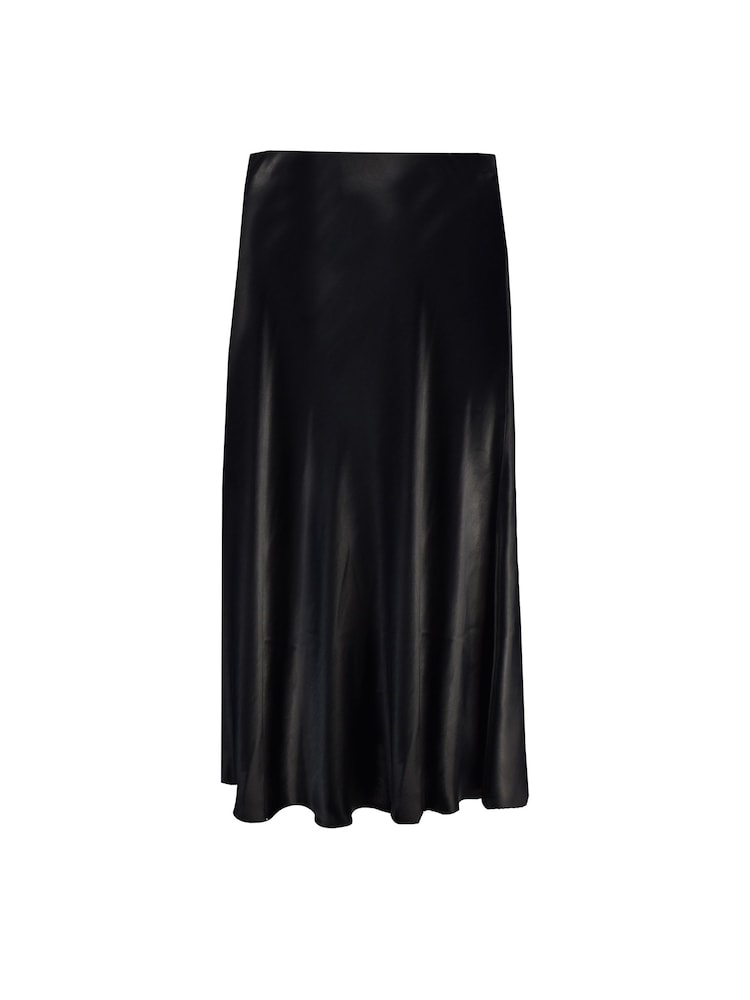 Live Unlimited Black Curve Bias Cut Skirt - Image 4 of 4
