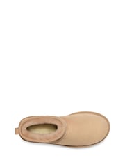 UGG Natural Ultra Mini Classic Boots - Image 4 of 5