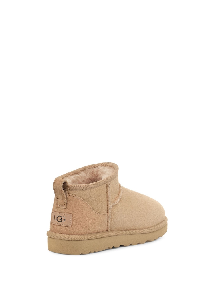Buy UGG Natural Classic Ultra Mini Boots from the Next UK online shop
