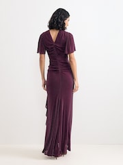 Phase Eight Red Alexis Maxi Dress - Image 2 of 7