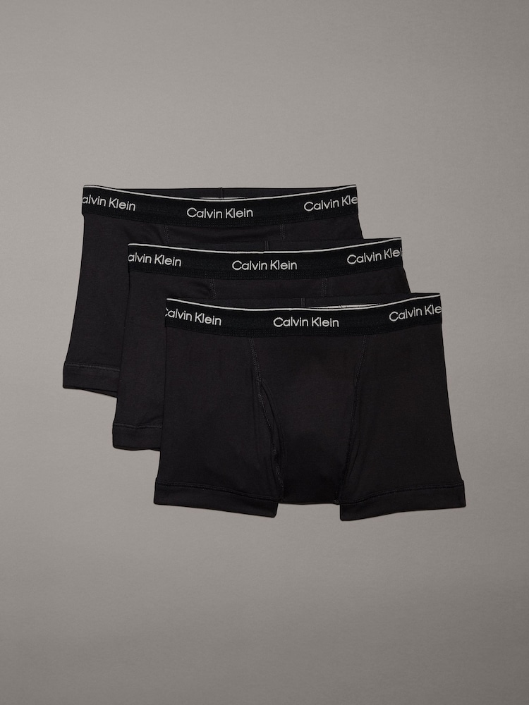 Calvin Klein Cotton Classics Trunks 3 Pack - صورة 5 من 5