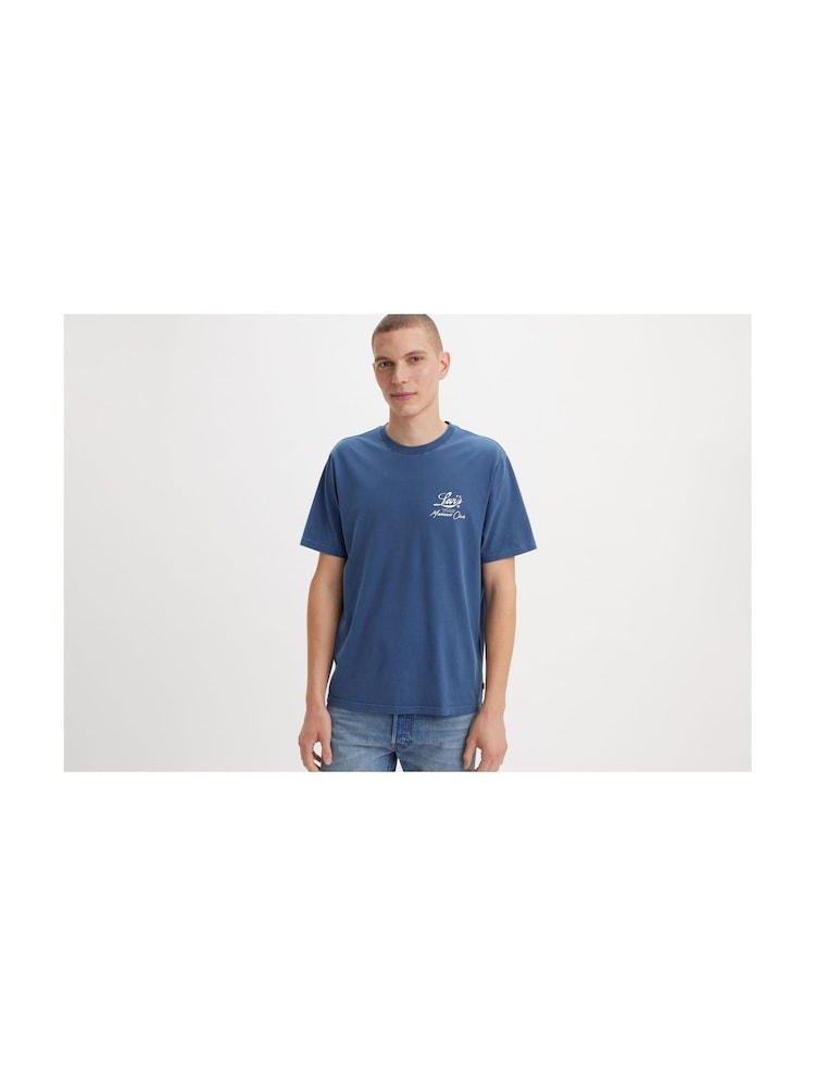 Levi's® Brin Palm Tree Relaxed Fit Back Print Graphic 100% Cotton T-Shirt - Image 2 of 7
