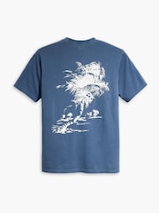 Levi's® Brin Palm Tree Relaxed Fit Back Print Graphic 100% Cotton T-Shirt - Image 6 of 7
