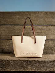 Radley Brown Dukes Place Canvas Tote Bag - Image 1 of 7