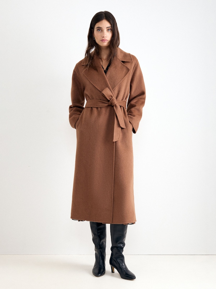 Phase Eight Brown Darcy Double Face Coat - Image 7 of 7 Phase Eight Brown Darcy Double Face Coat - Image 7 of 7