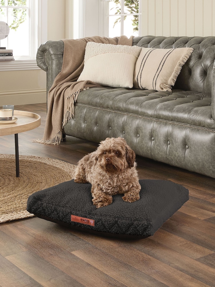 Slumberdown Charcoal Paws for Slumber Donut Small Pet Bed - Image 1 of 9 Slumberdown Charcoal Paws for Slumber Donut Small Pet Bed - Image 1 of 9