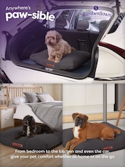 Slumberdown Charcoal Paws for Slumber Donut Small Pet Bed - Image 6 of 9
