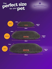 Slumberdown Charcoal Paws for Slumber Donut Small Pet Bed - Image 8 of 9