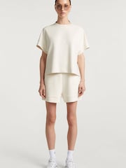 4th Arq Cream Calli Shorts - Image 2 of 3