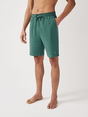 Red/Green/Tan Lightweight 100% Cotton Shorts 3 Pack - Image 2 of 13