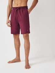 Red/Green/Tan Lightweight 100% Cotton Shorts 3 Pack - Image 6 of 13