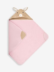 JoJo Maman Bébé Flopsy Bunny Hooded Towel - Image 4 of 5