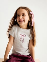 Cotton On מארז הכולל 2 חולצות טי בייסיק עם שרוולים קצרים וצווארון סירה - תמונה 3 מתוך 9