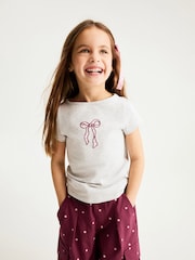Cotton On מארז הכולל 2 חולצות טי בייסיק עם שרוולים קצרים וצווארון סירה - תמונה 4 מתוך 9