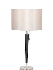 Pacific Silver Brass Task Table Lamp - Image 3 of 4
